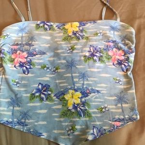Longer swimsuit top junior size, runs small